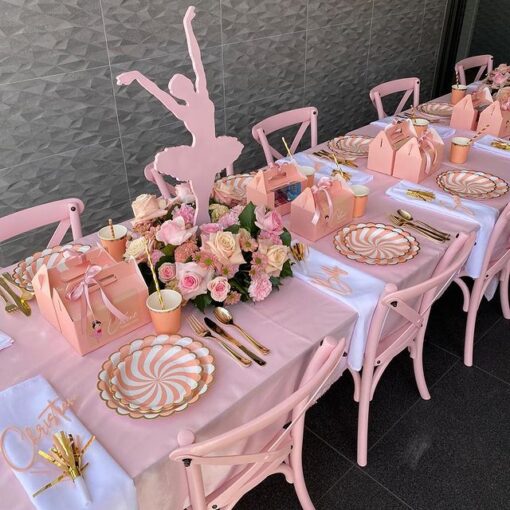 Pink Crossback Chair - Image 8