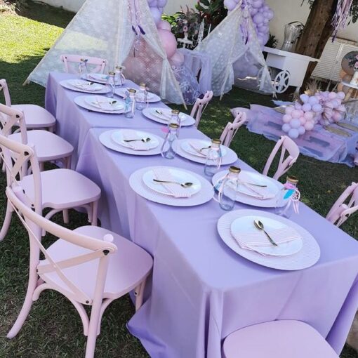 Pink Crossback Chair - Image 3