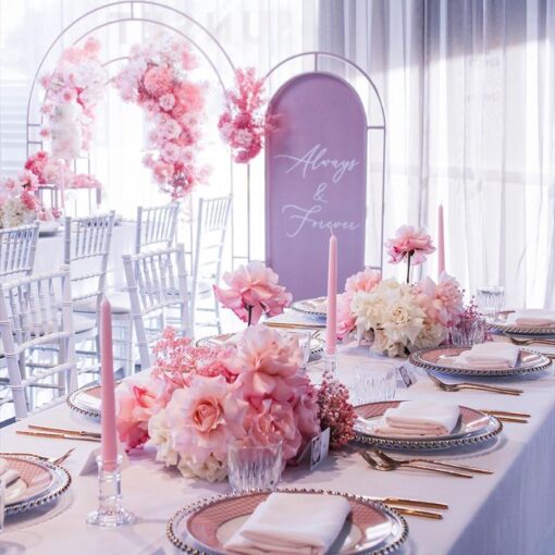 TIANA Pink Metal Arches - Image 12