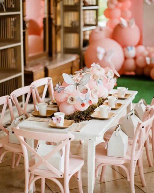 Pink Crossback Chair - Image 10