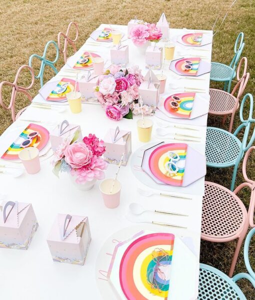 Baby Blue Bow Chairs - Image 4
