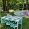 image of baby blue bow chairs