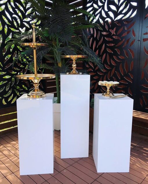 White Square Plinth - Image 8