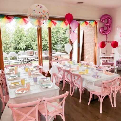 Pink Crossback Chair - Image 15