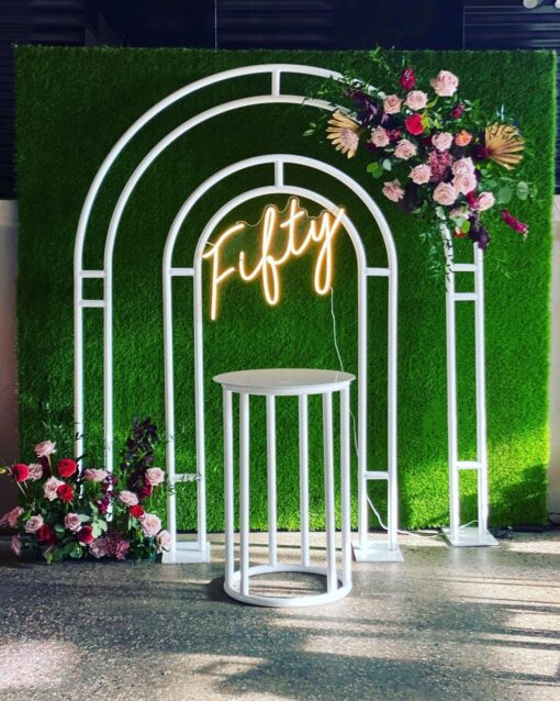TIANA White Metal Arches - Image 5