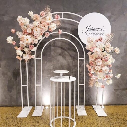 TIANA White Metal Arches - Image 2