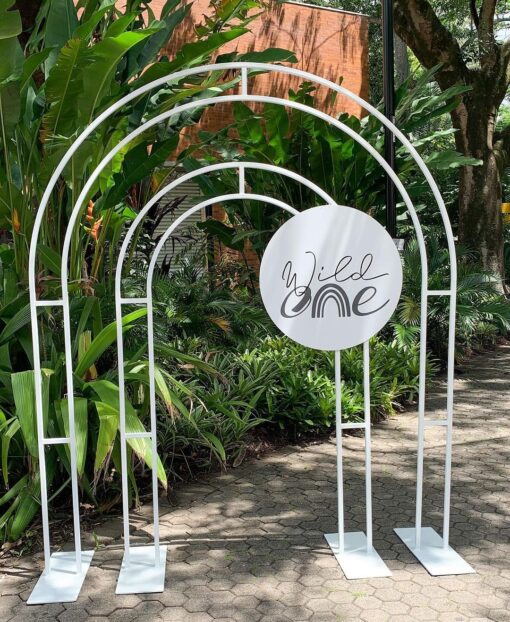 TIANA White Metal Arches - Image 7