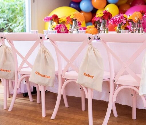 Pink Crossback Chair - Image 13
