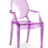 image of purple ghost chair
