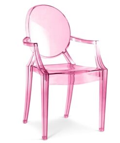 image of Fuchsia Pink Ghost Chair