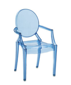 Royal Blue Ghost Chair