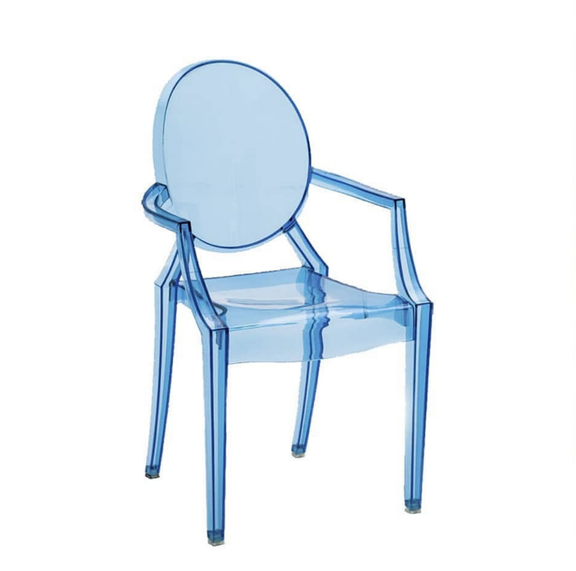 Royal Blue Ghost Chairs