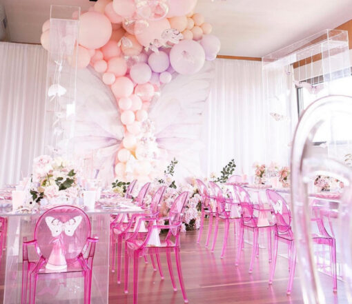 Fuchsia Pink Ghost Chairs - Image 7