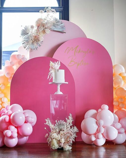 Trio Pink Backdrops - Image 2