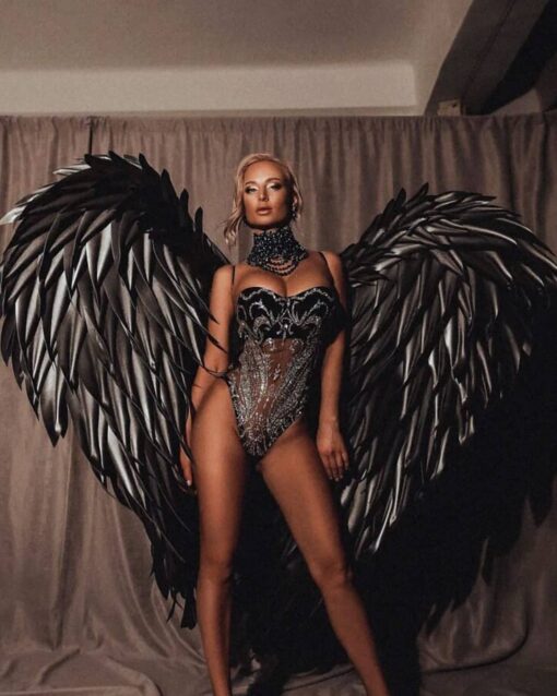 Black Angel Wings - Image 4