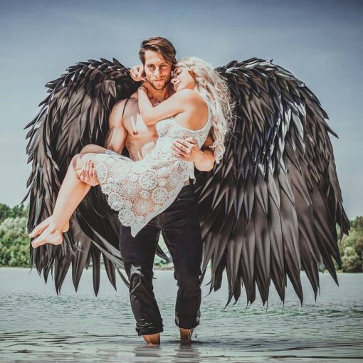 Black Angel Wings