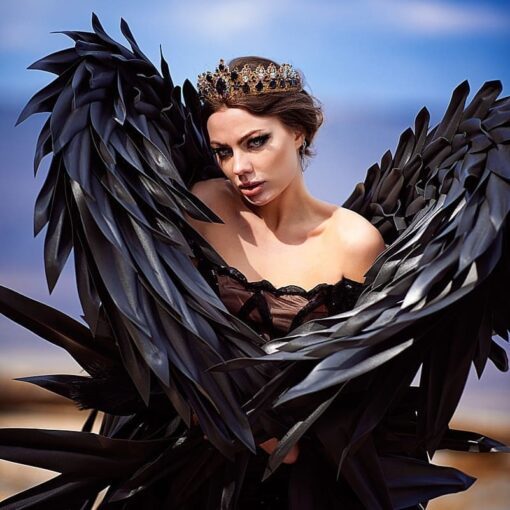 Black Angel Wings - Image 5