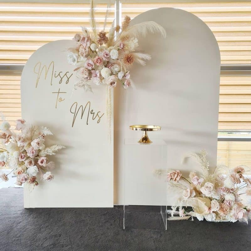 Two Panel Backdrop Duo Panel Backdrops - Magic Flowers Event Rentals | Event and Party ...
