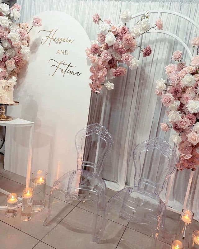 Two Panel Backdrop Duo Panel Backdrops - Magic Flowers Event Rentals | Event and Party ...