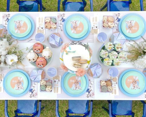 Royal Blue Ghost Chairs - Image 7
