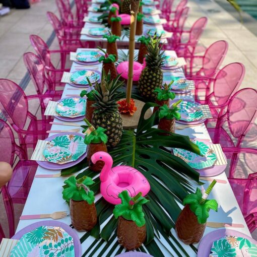 Fuchsia Pink Ghost Chairs - Image 12