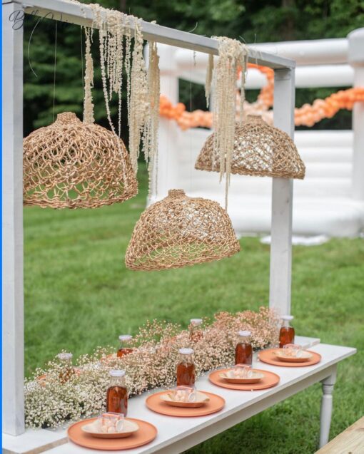White Wood Farm Table - Image 7