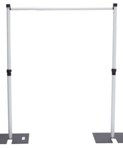 heavy-duty pipe backdrop