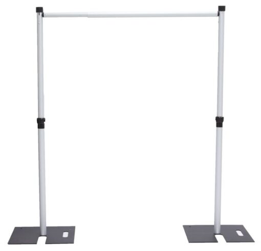 heavy-duty pipe backdrop