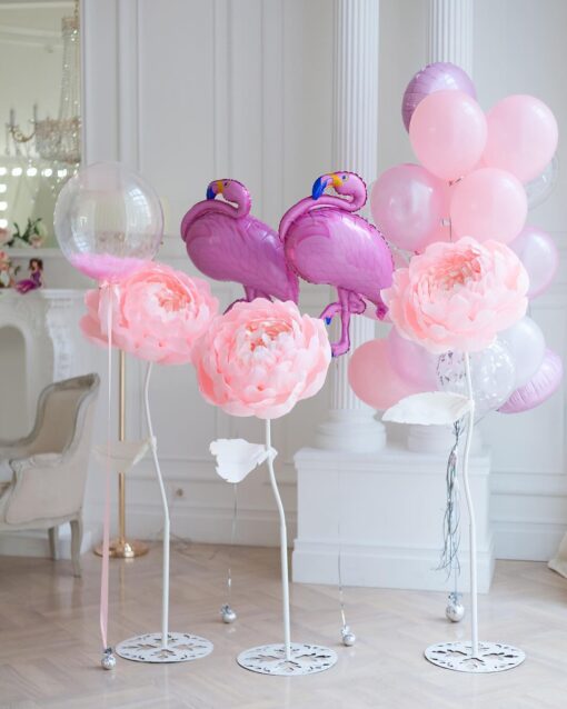 3 Baby Pink Flowers