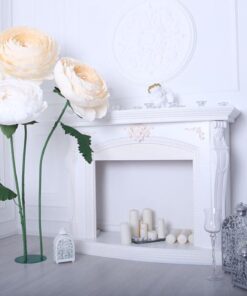 3 Ivory & White Flowers