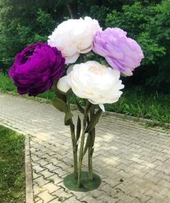 Ivory & Purple Bouquet