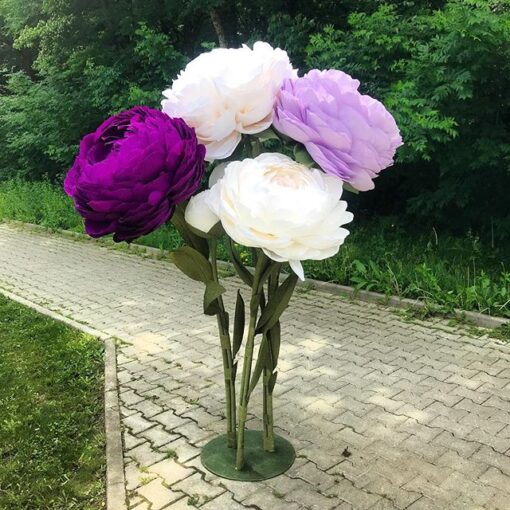 Ivory & Purple Bouquet