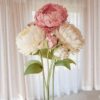 3 Ivory & Blush Flower