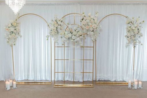 U Shape Gold Arches - Image 6