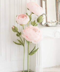 3 Baby Pink Flowers