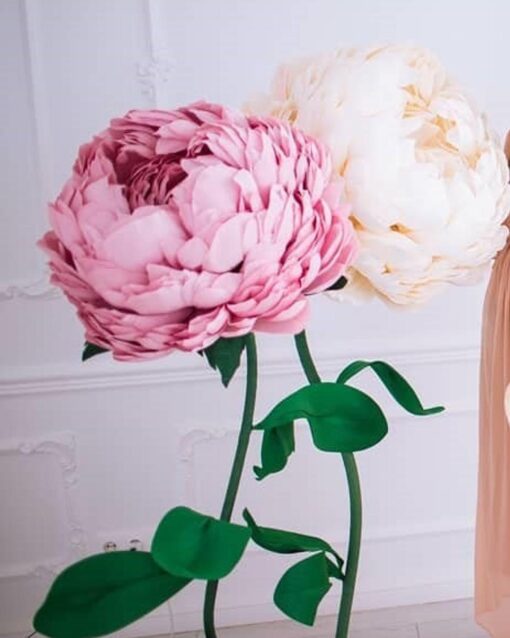 image of 2 Blush & Ivory Flowers