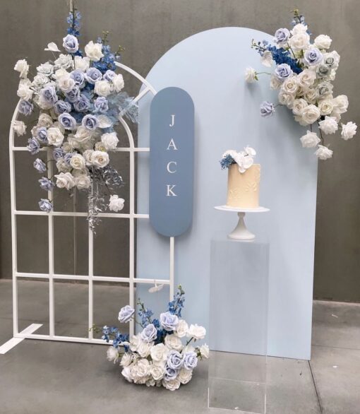 Baby Blue & White Package