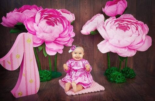 Set of 6 Mini Standing Flowers - Image 2