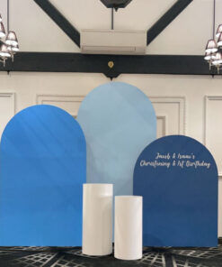 Blue Arches and Plinths