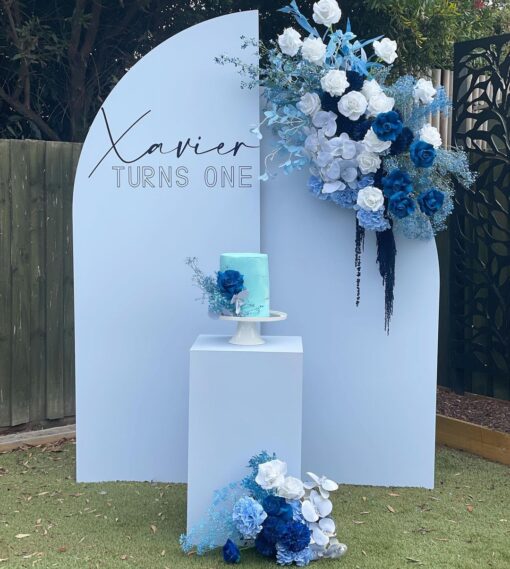 Blue & White Package