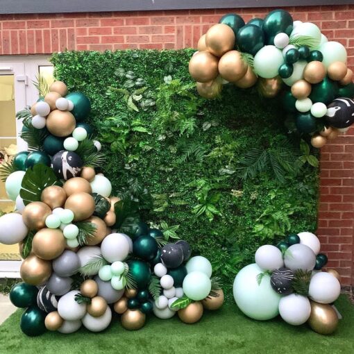 Foliage Wall & Balloons Package