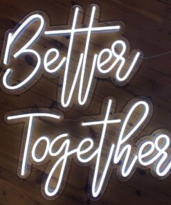 image of a better together sign