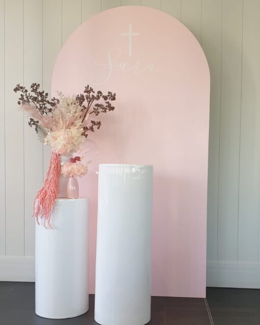Pink & White Christening Package