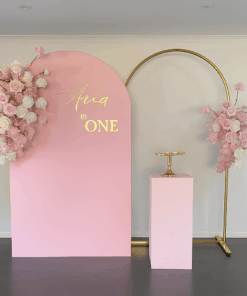 Pink and Gold Birthday Package