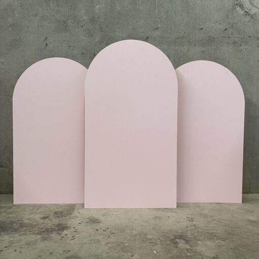 Baby Pink Arch Trio