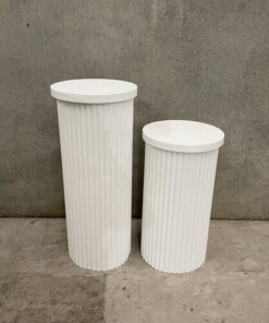 white ripple plinth