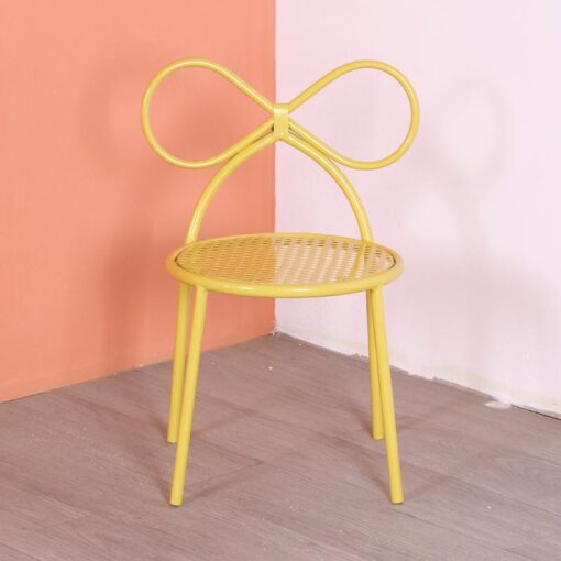 image of a Yellow Bow Chair