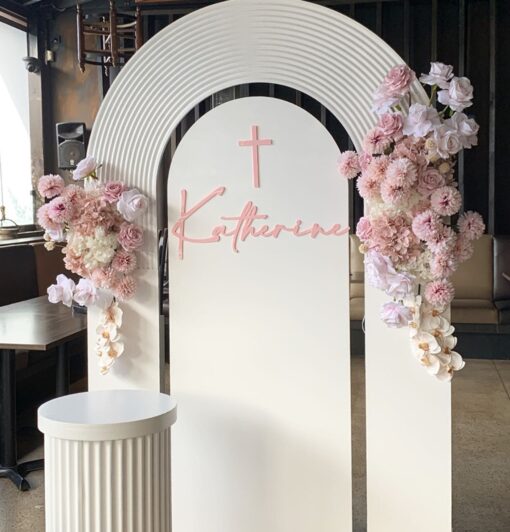 Christening White & Pink Package - Image 2