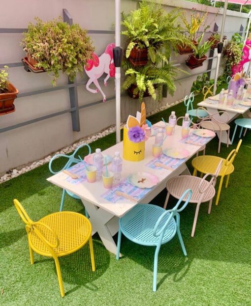 Yellow Bow Chair - Image 2