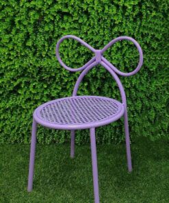 image of a Purple Bow Chair